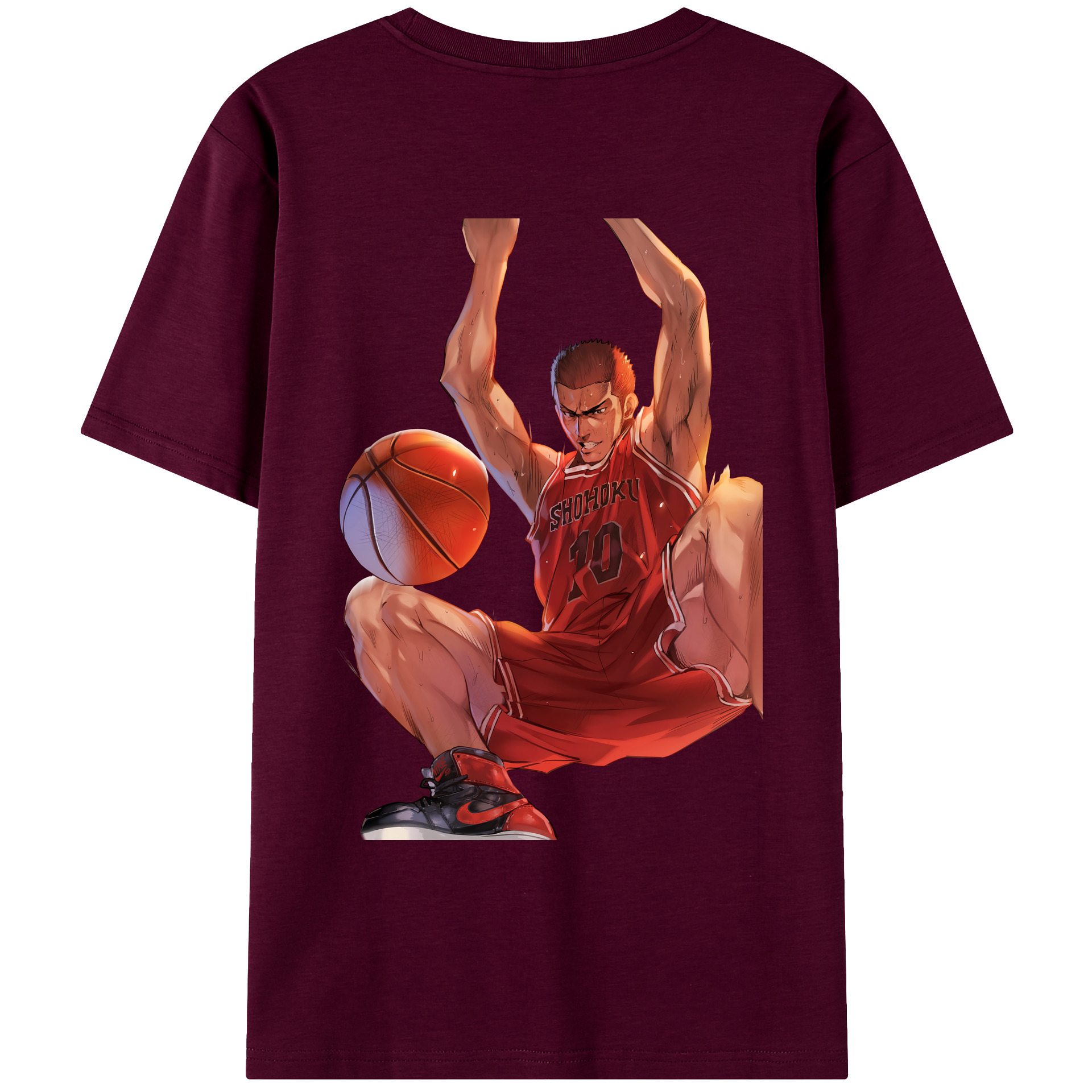 （画像用） SLAM DUNK／スラムダンク レディース半袖Tシャツ(バックプリント)